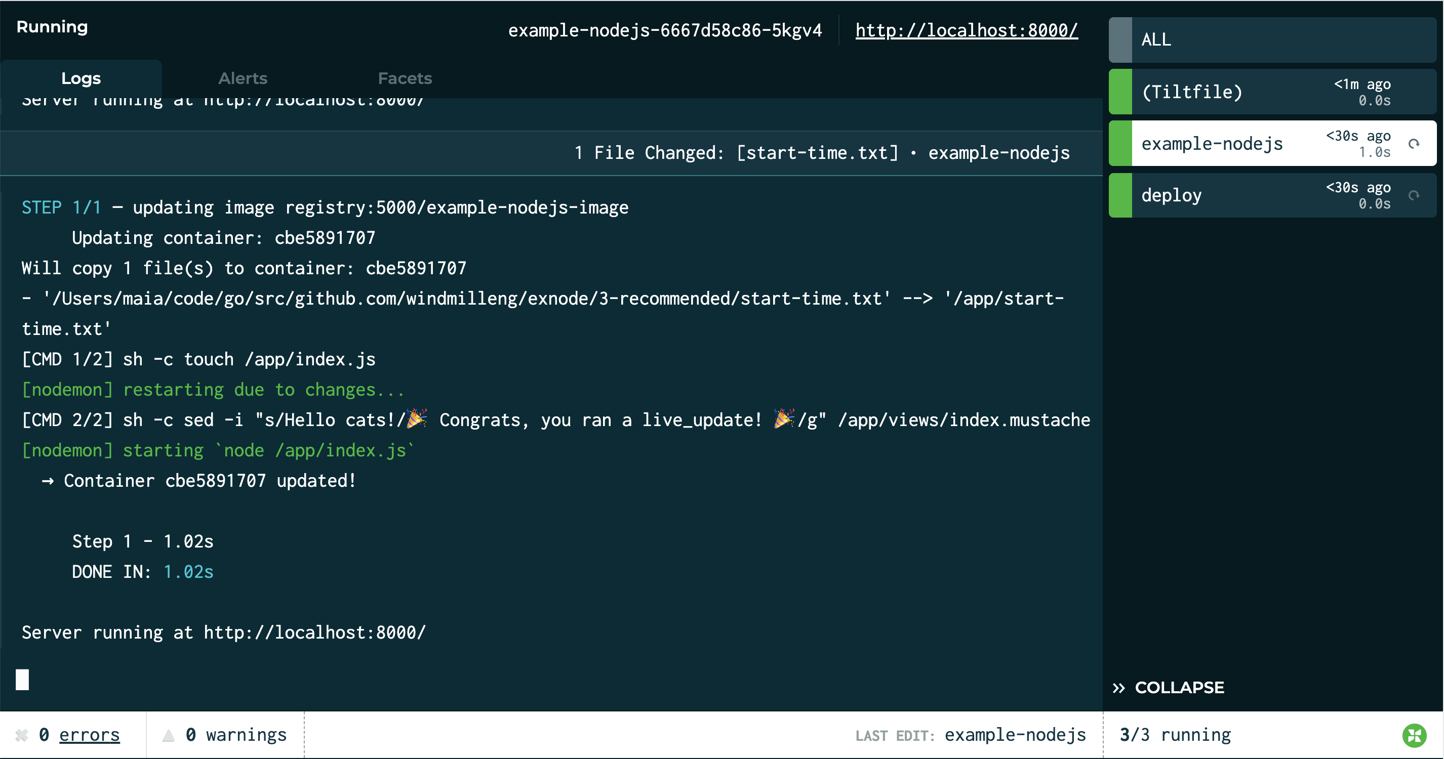 slice nodejs