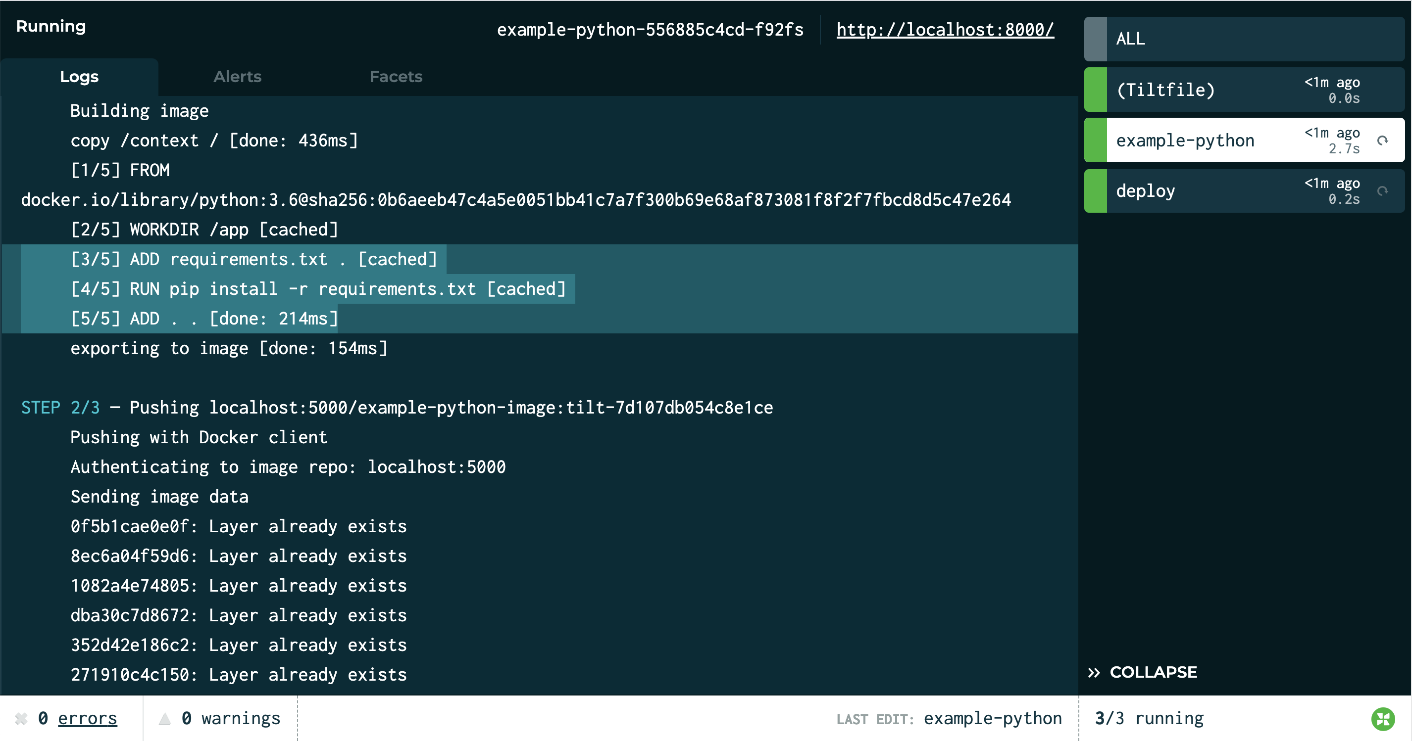 Sampling python